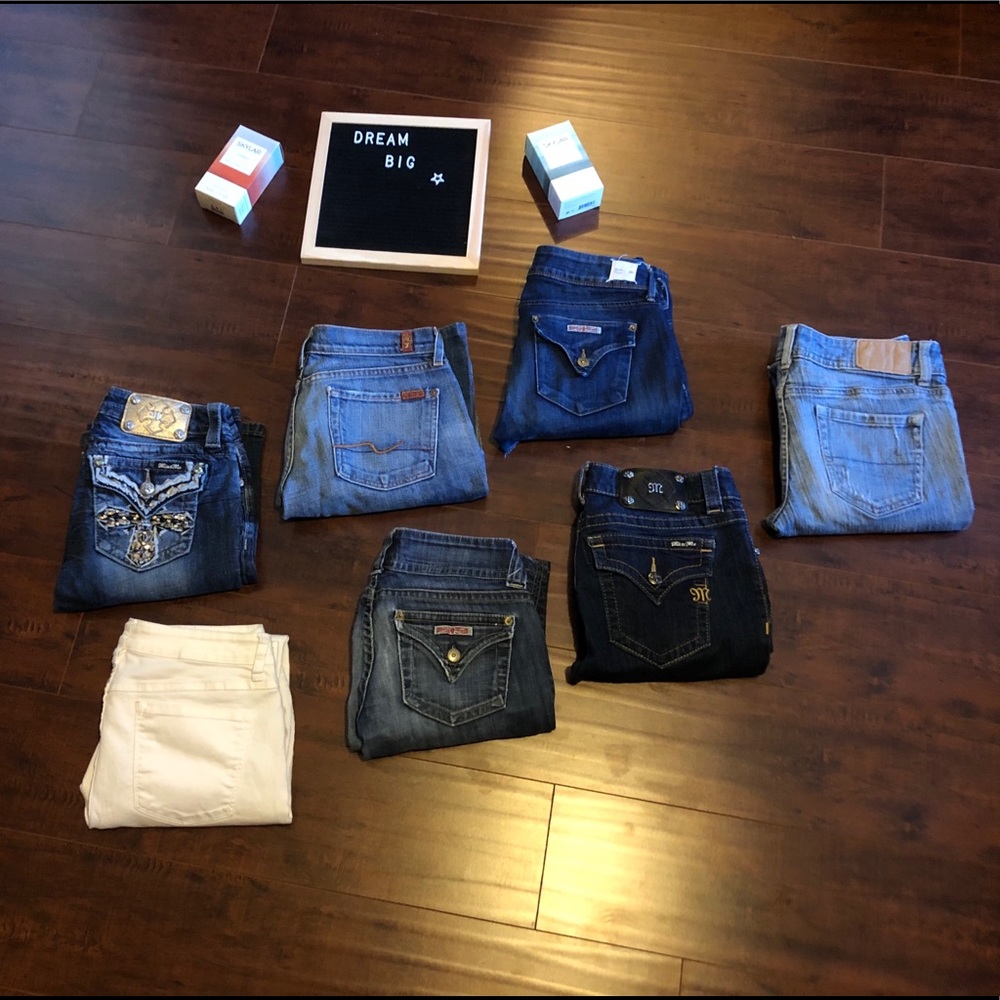 Jeans & Shorts & Skirts